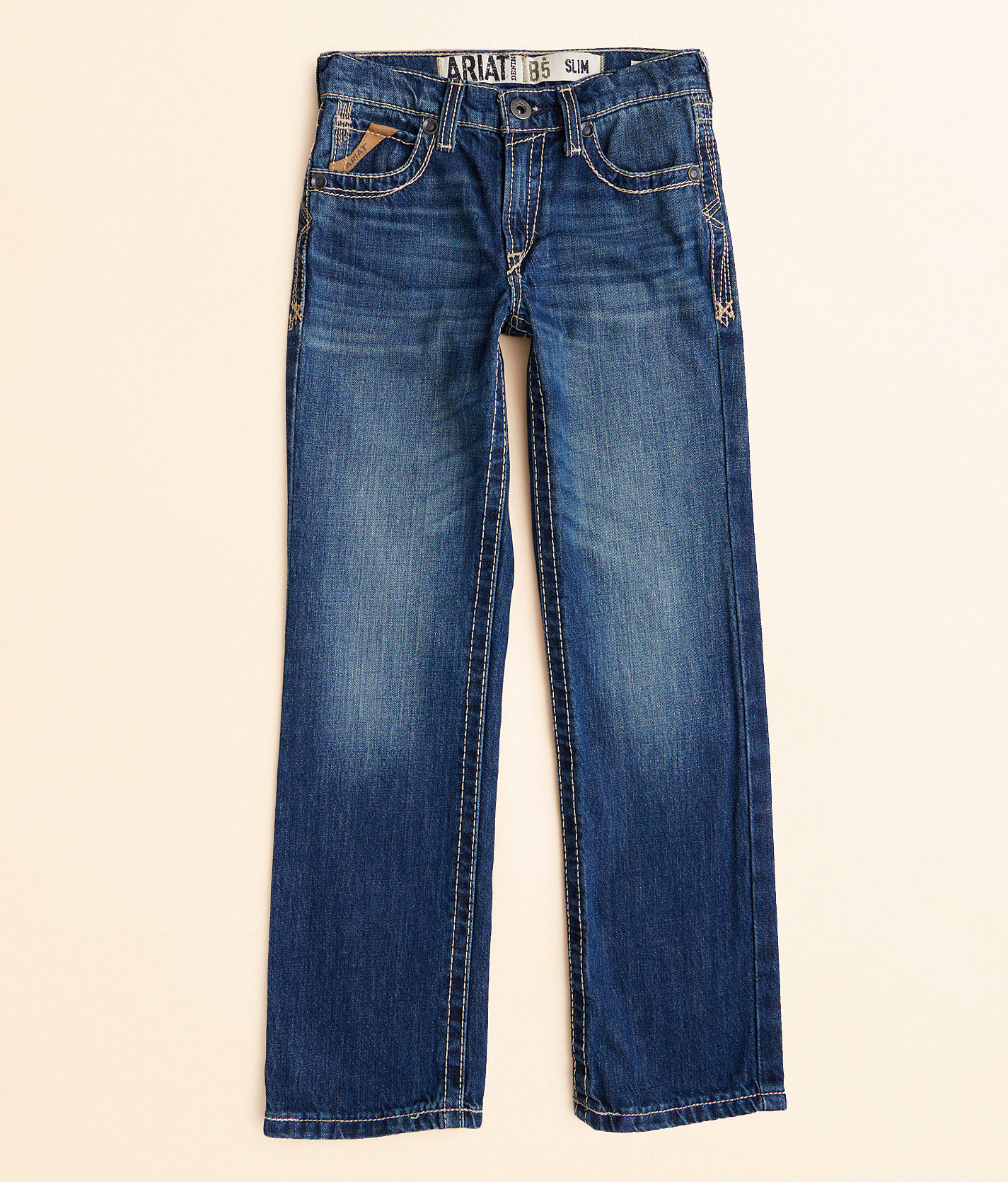 Boys - Ariat B5 Boundary Straight Jean - Boy's Jeans in Cyclone