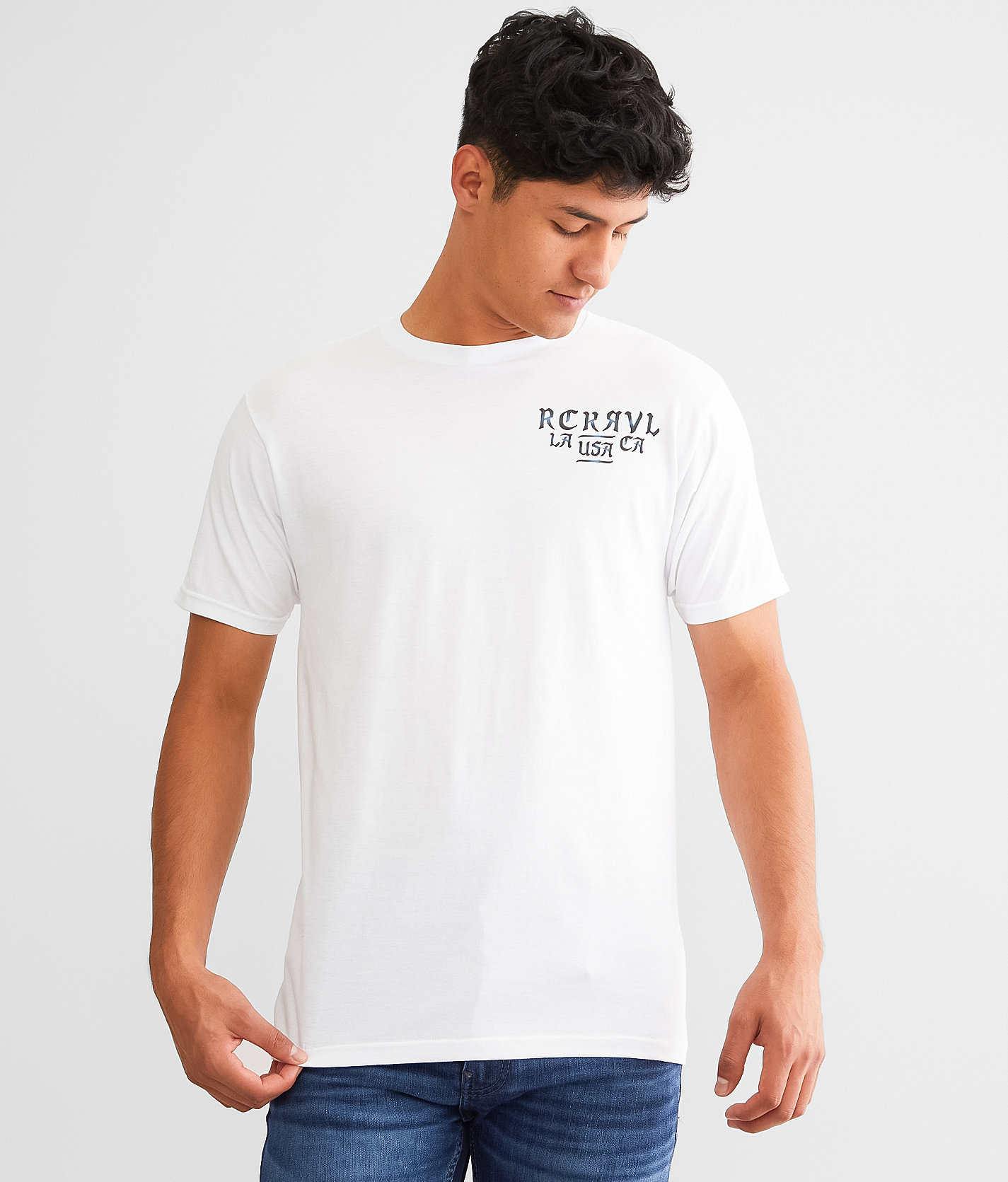 Rock Revival Boren T-Shirt - Men's T-Shirts in White