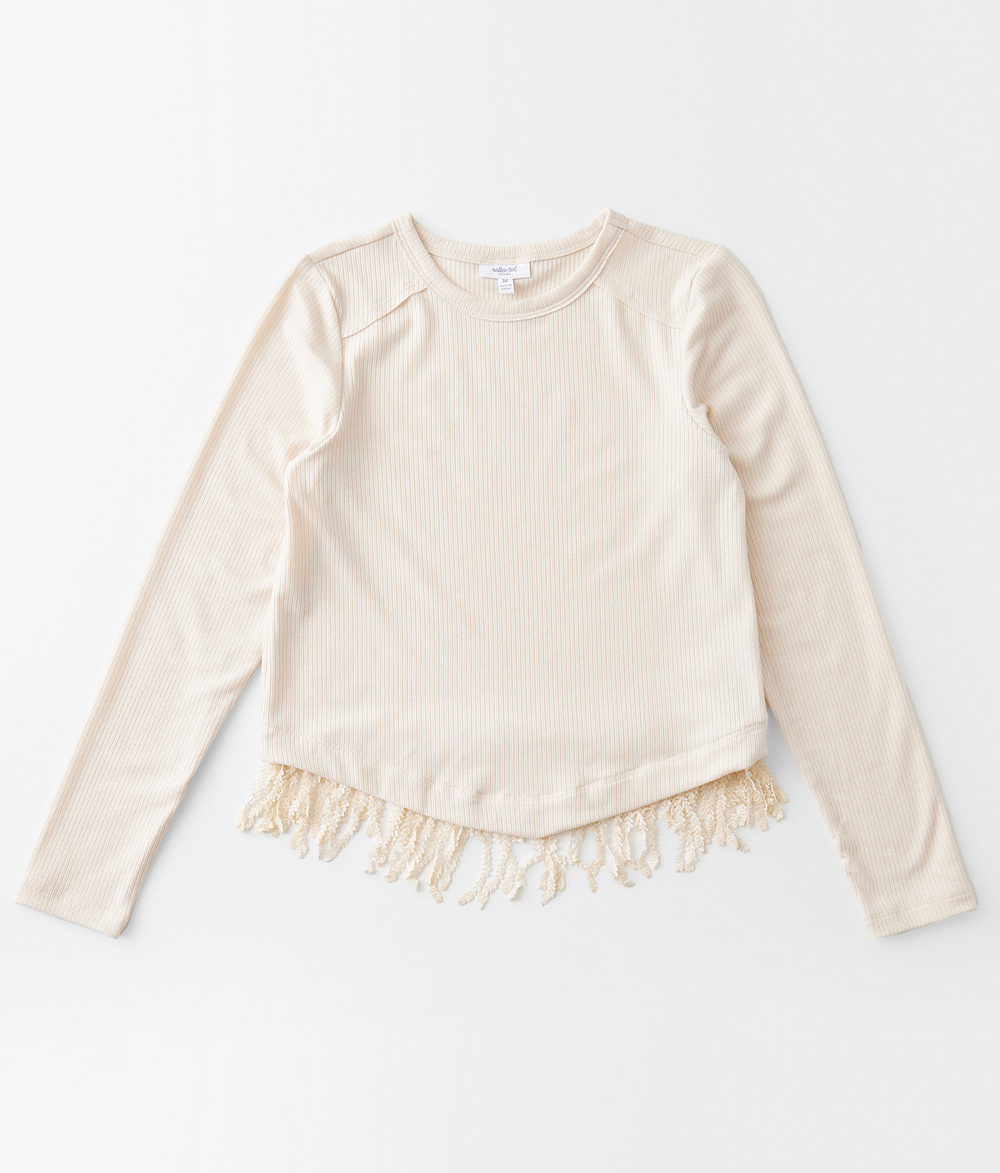 Girls - Willow & Root Hanky Fringe Top - Girl's Shirts & Blouses in Birch