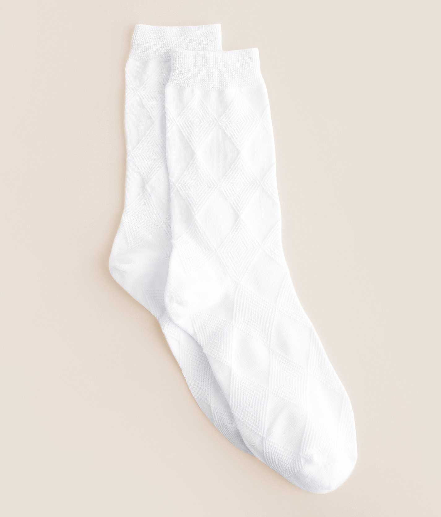 BKE Textured Socks - Women's Socks in White