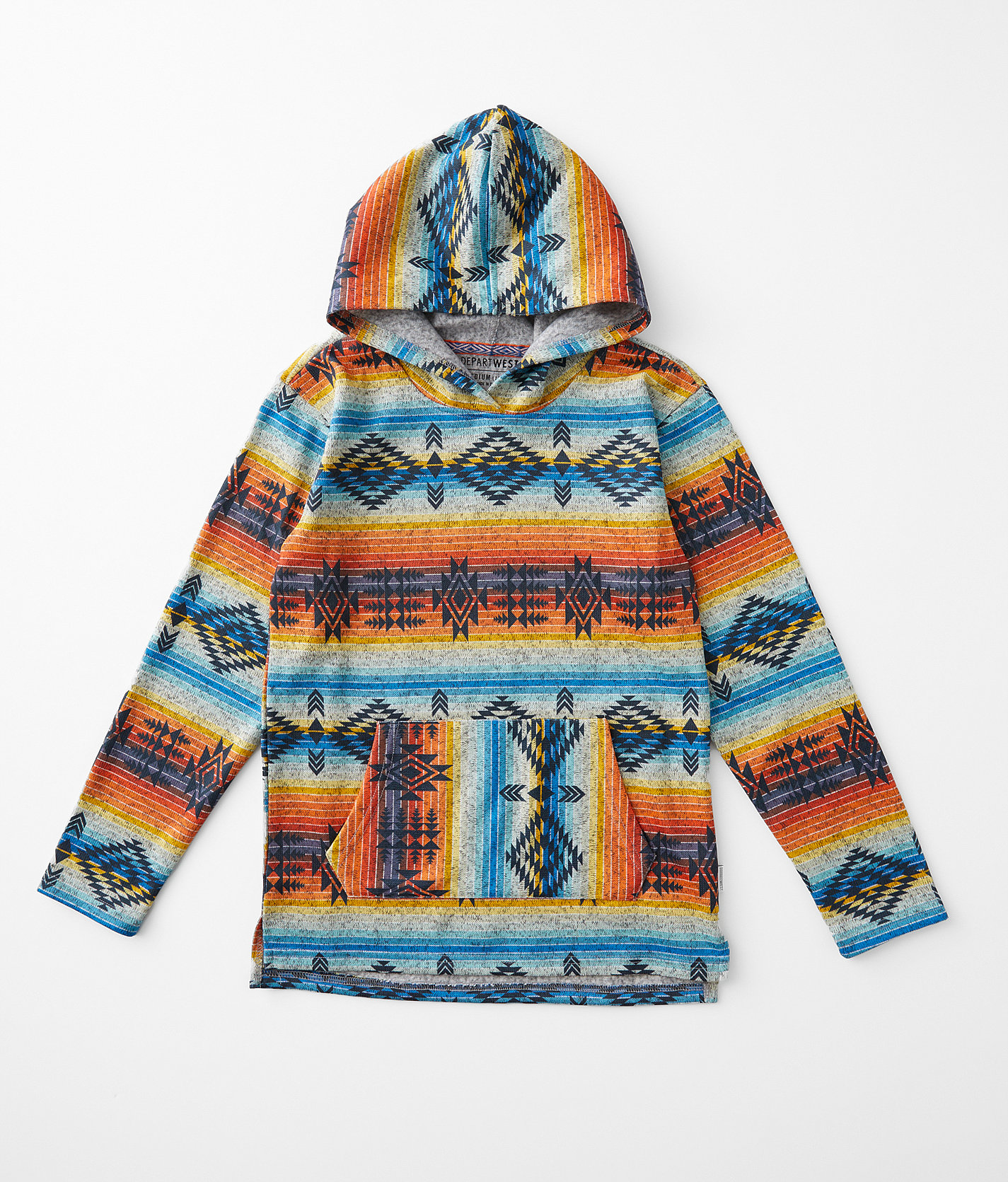 Boys - Departwest Aztec Hoodie - Boy's Sweatshirts in Multi