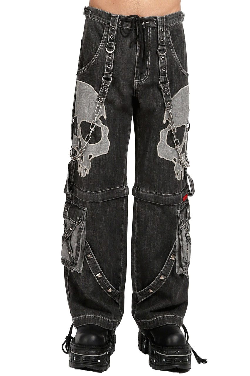 Tripp NYC Maximum Skull Pants [BLACK DENIM]