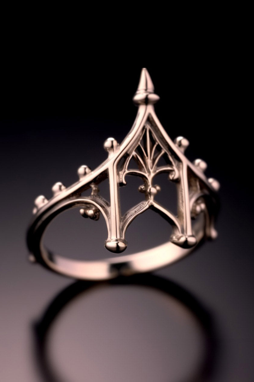 Sacred Arches Ring [CHAMPAGNE GOLD]