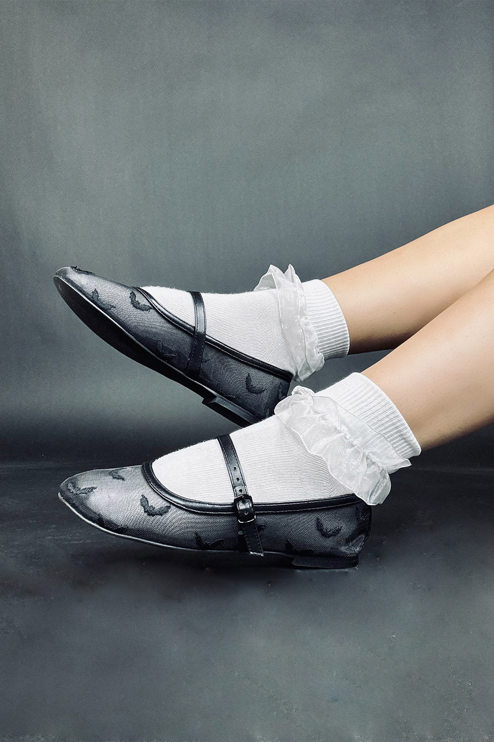 Helena Bats Flats [Black]