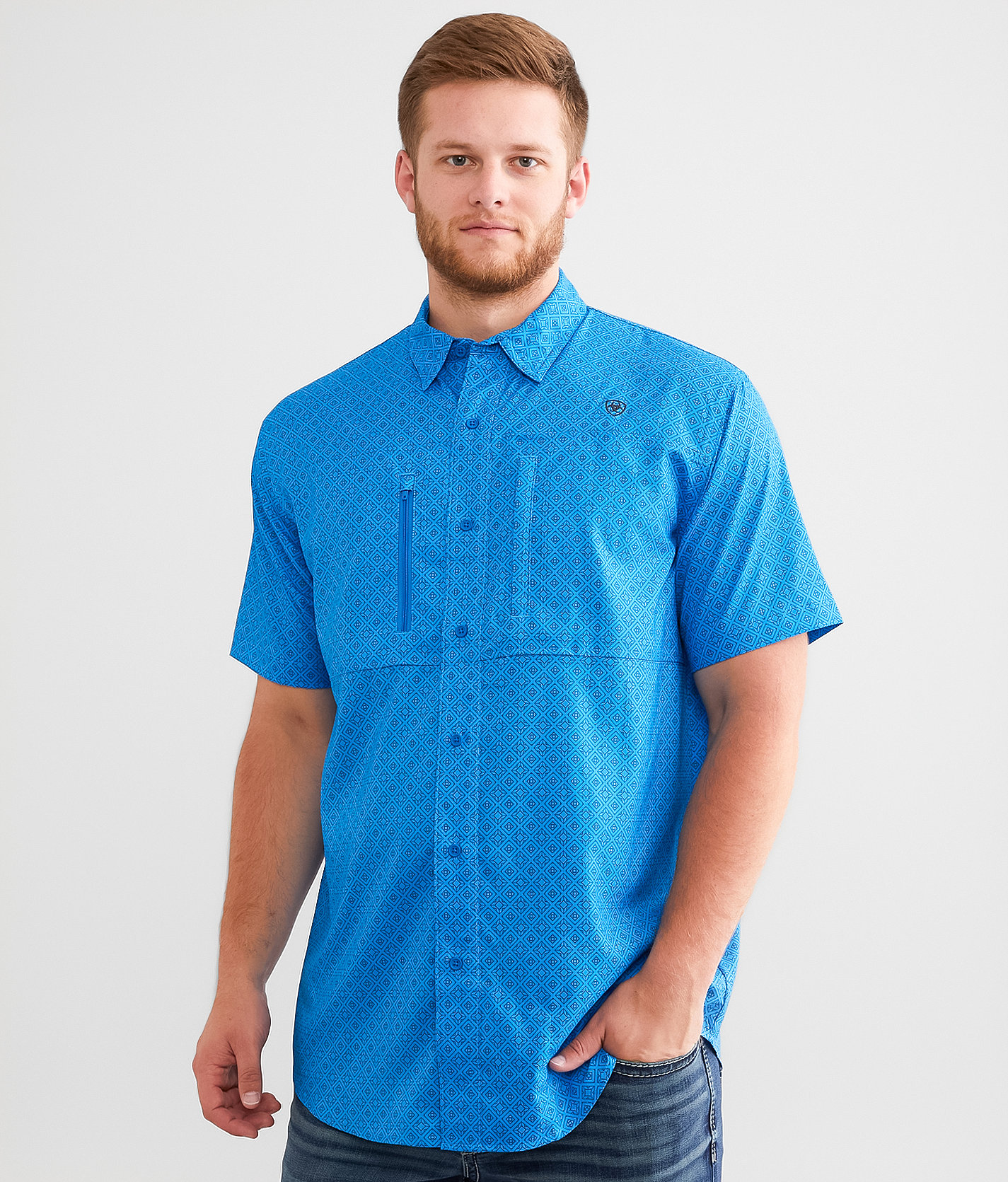 Ariat VentTEK™ Shirt - Men's Shirts in Brilliant Blue