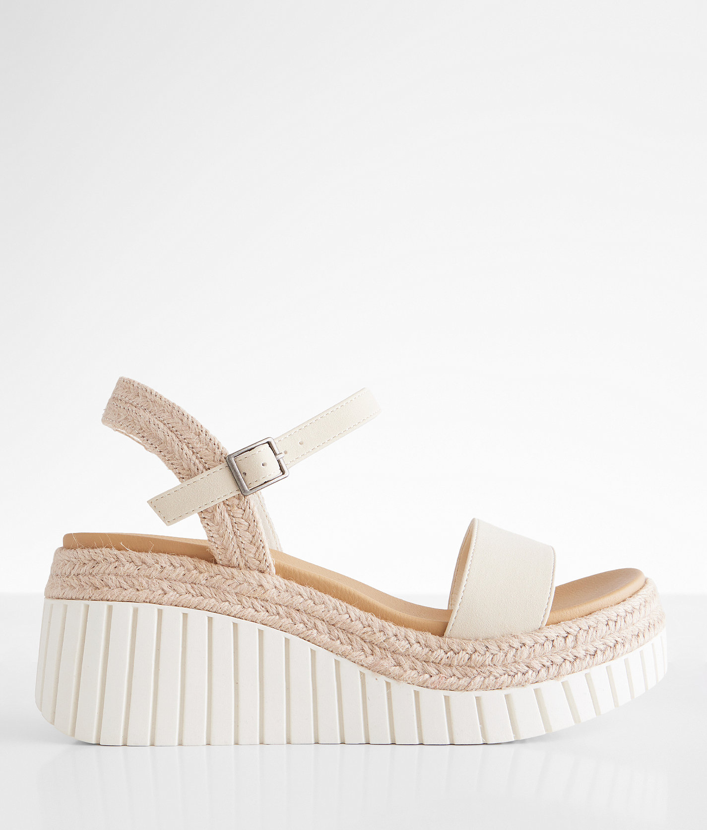 Mia Zalia Jute Wedge Sandal - Women's Shoes in Seashell