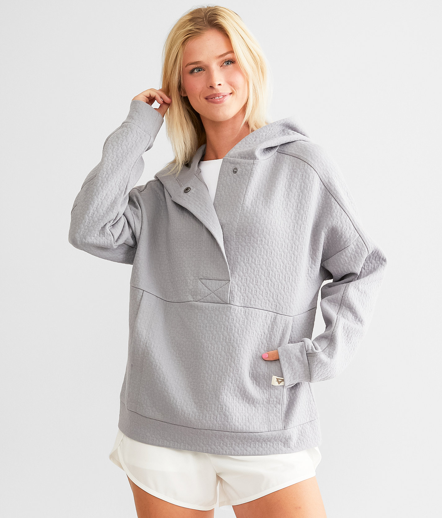LIV Outdoor Kaya Hoodie - Women's Activewear in Formal Grey