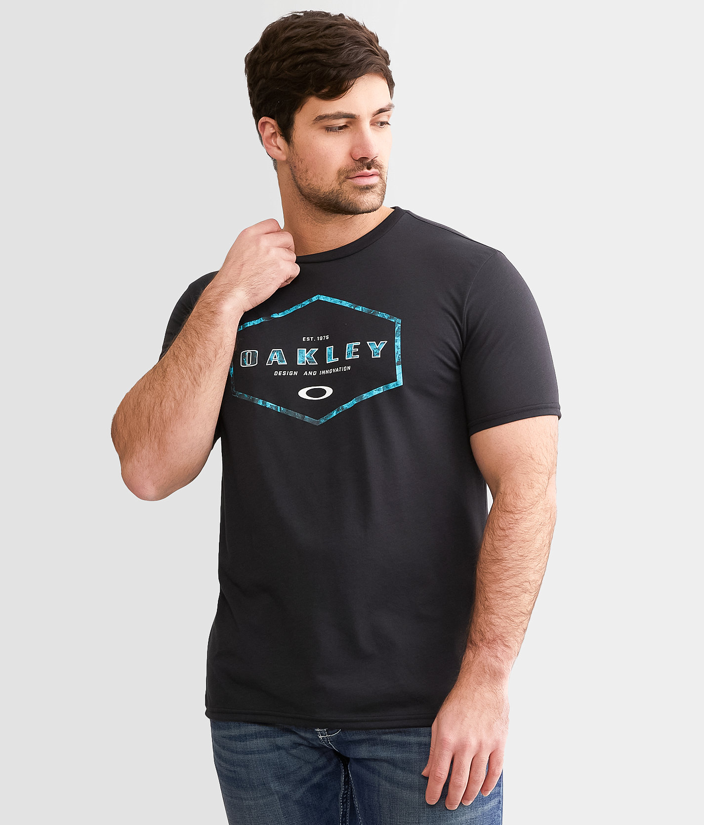 Oakley Firerock O Hydrolix™ T-Shirt - Men's T-Shirts in Blackout
