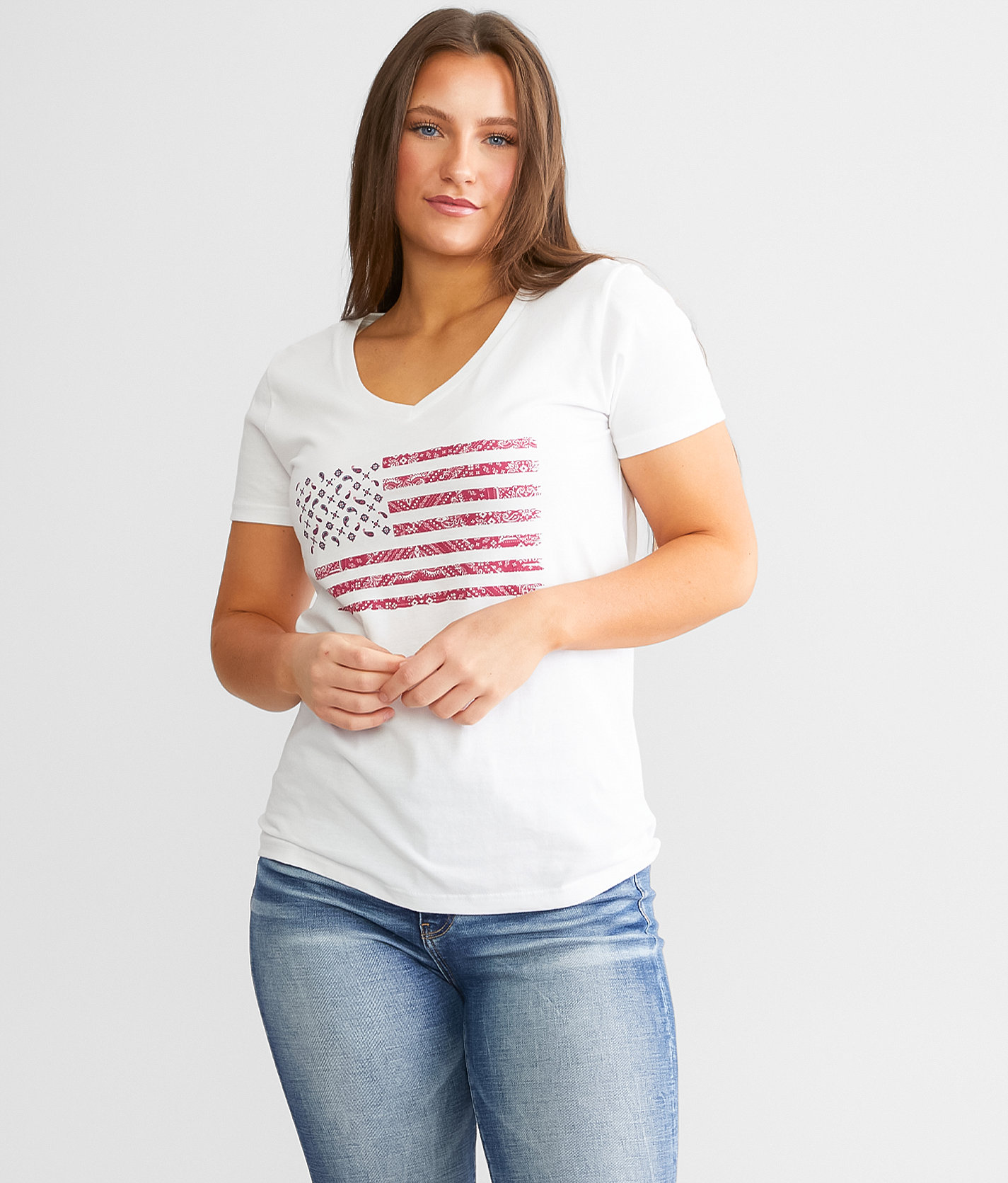 Ariat Small Town T-Shirt - Women's T-Shirts in White