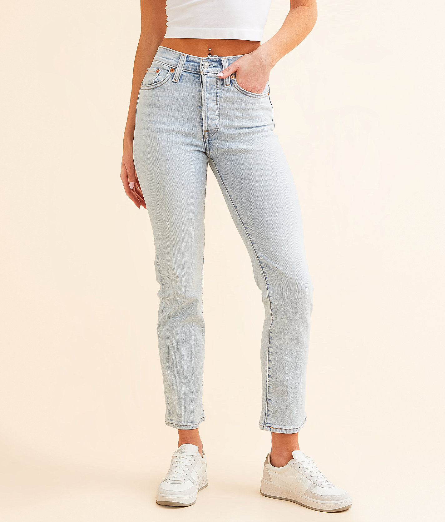 Levi's® Wedgie Straight Stretch Jean - Women's Jeans in The Bells and Whistels