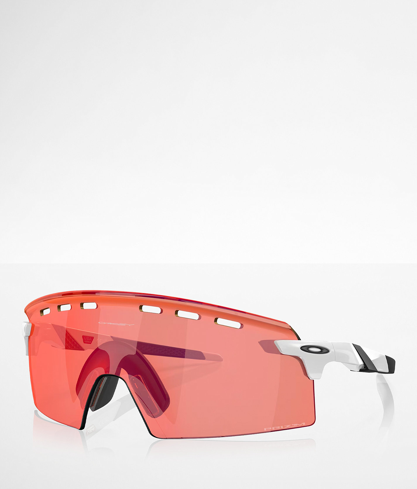 Oakley Encoder Strike Vented Prizm™ Sunglasses - Men's Sunglasses & Glasses in Polished White