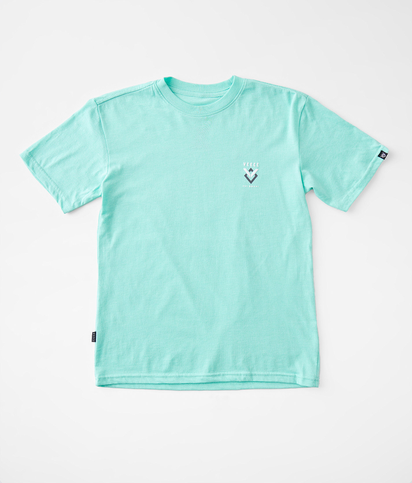 Boys - Veece Method T-Shirt - Boy's T-Shirts in Aqua Sky White