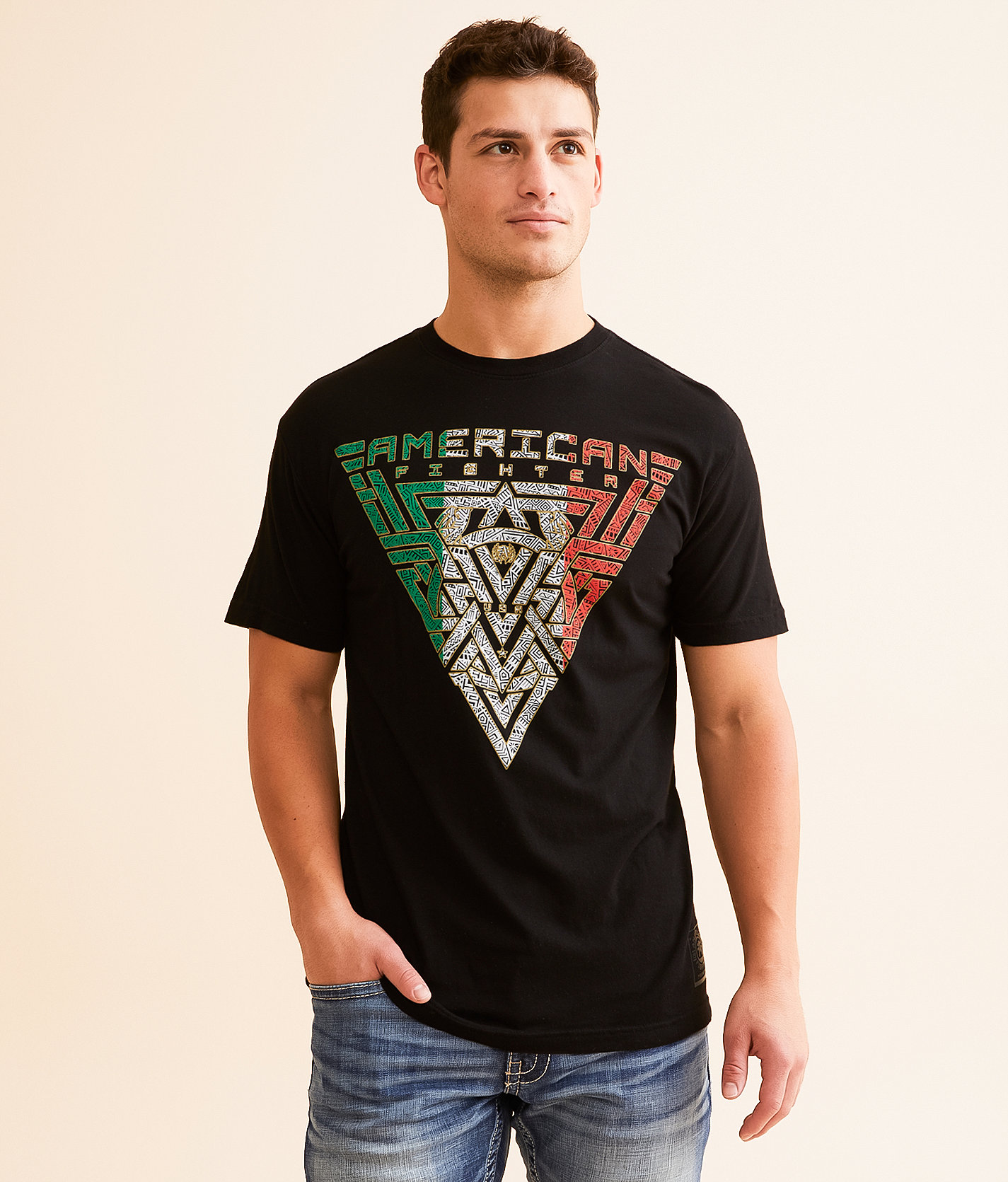 American Fighter Flat Rock T-Shirt - Men's T-Shirts in Black