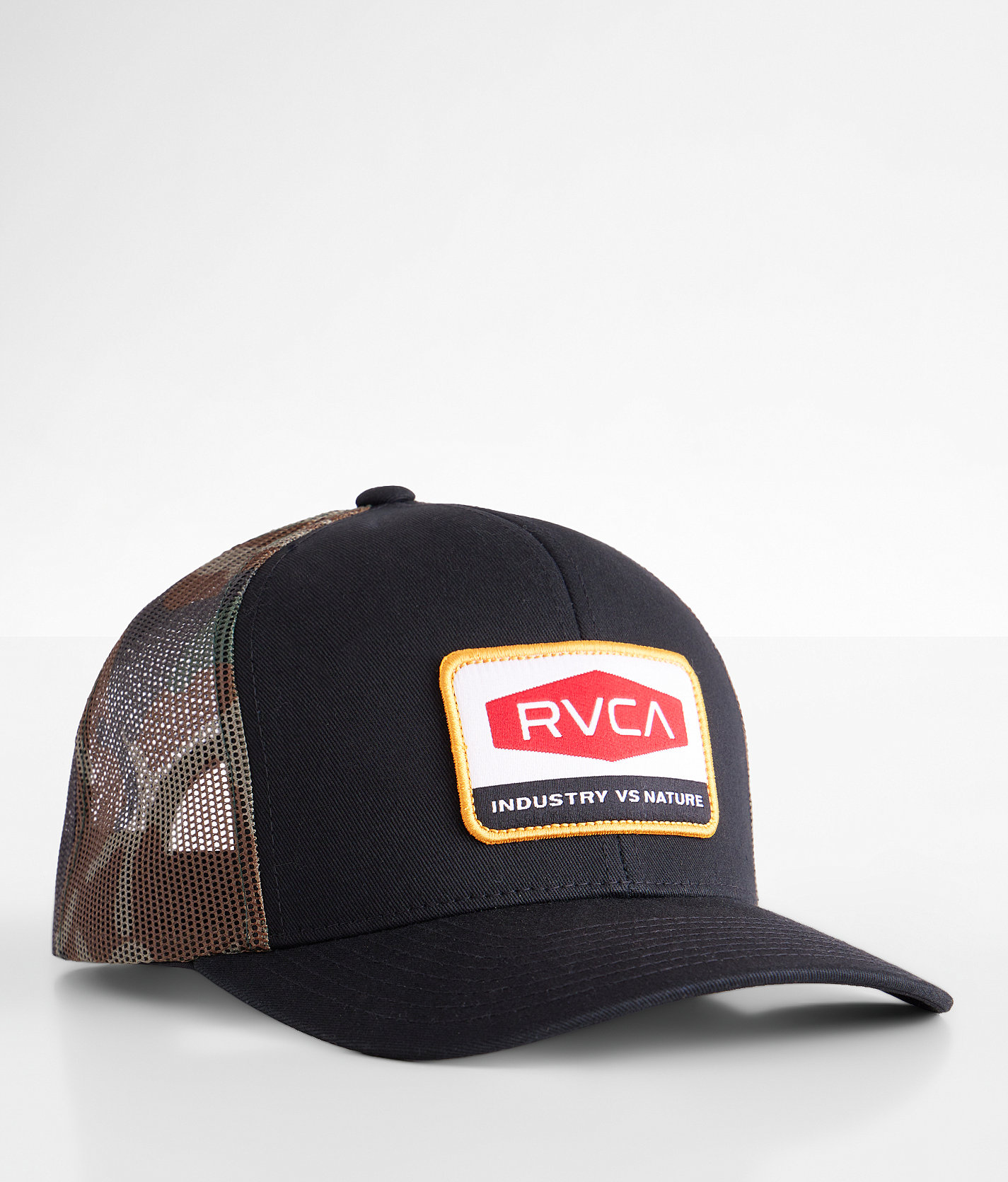 RVCA Mission Trucker Hat - Men's Hats in Black