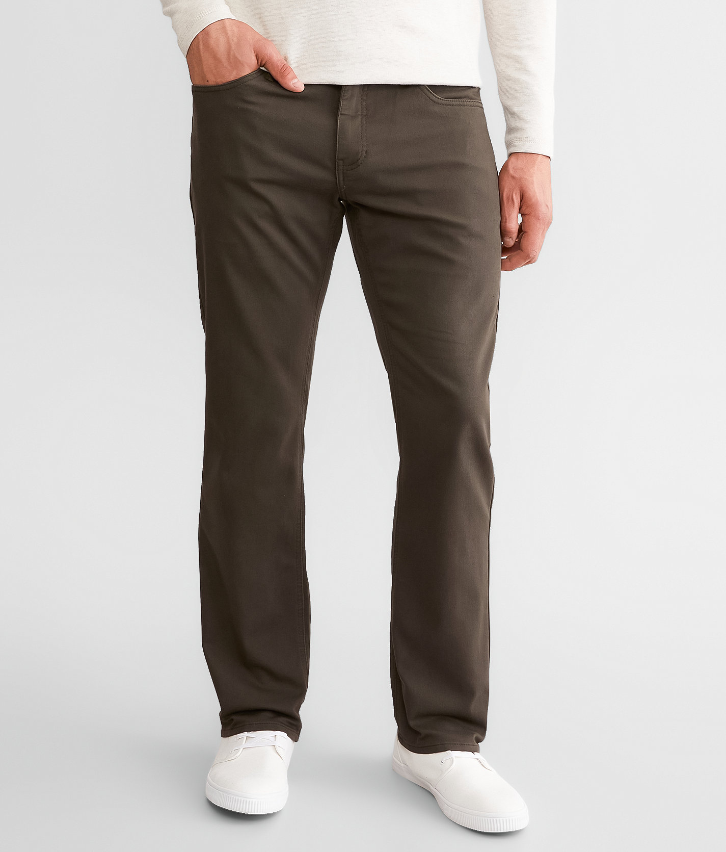 Departwest Seeker Straight Stretch Pant - Men's Pants in Chocolate