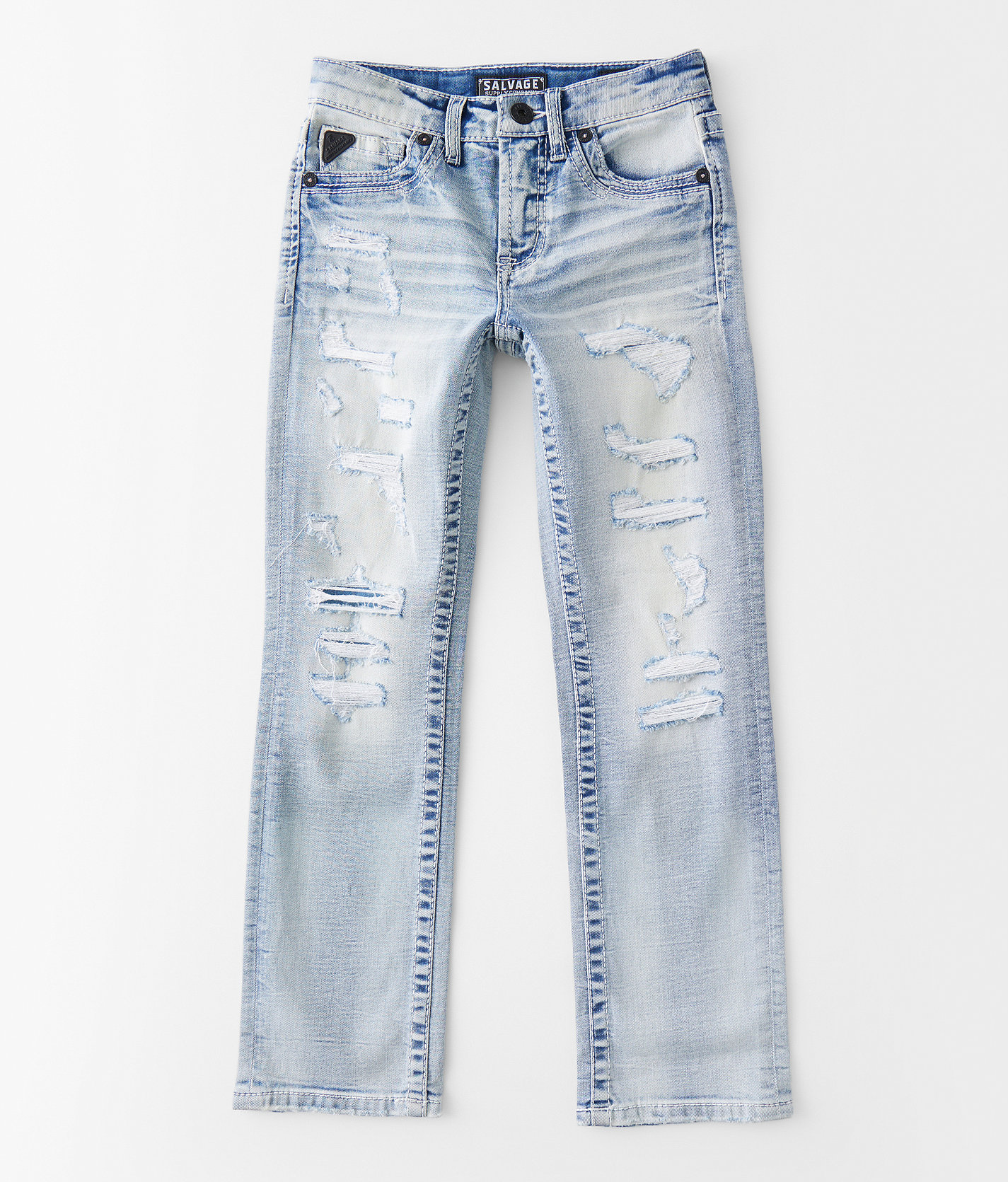 Boys - Salvage Reckless Straight Stretch Jean - Boy's Jeans in Citipati