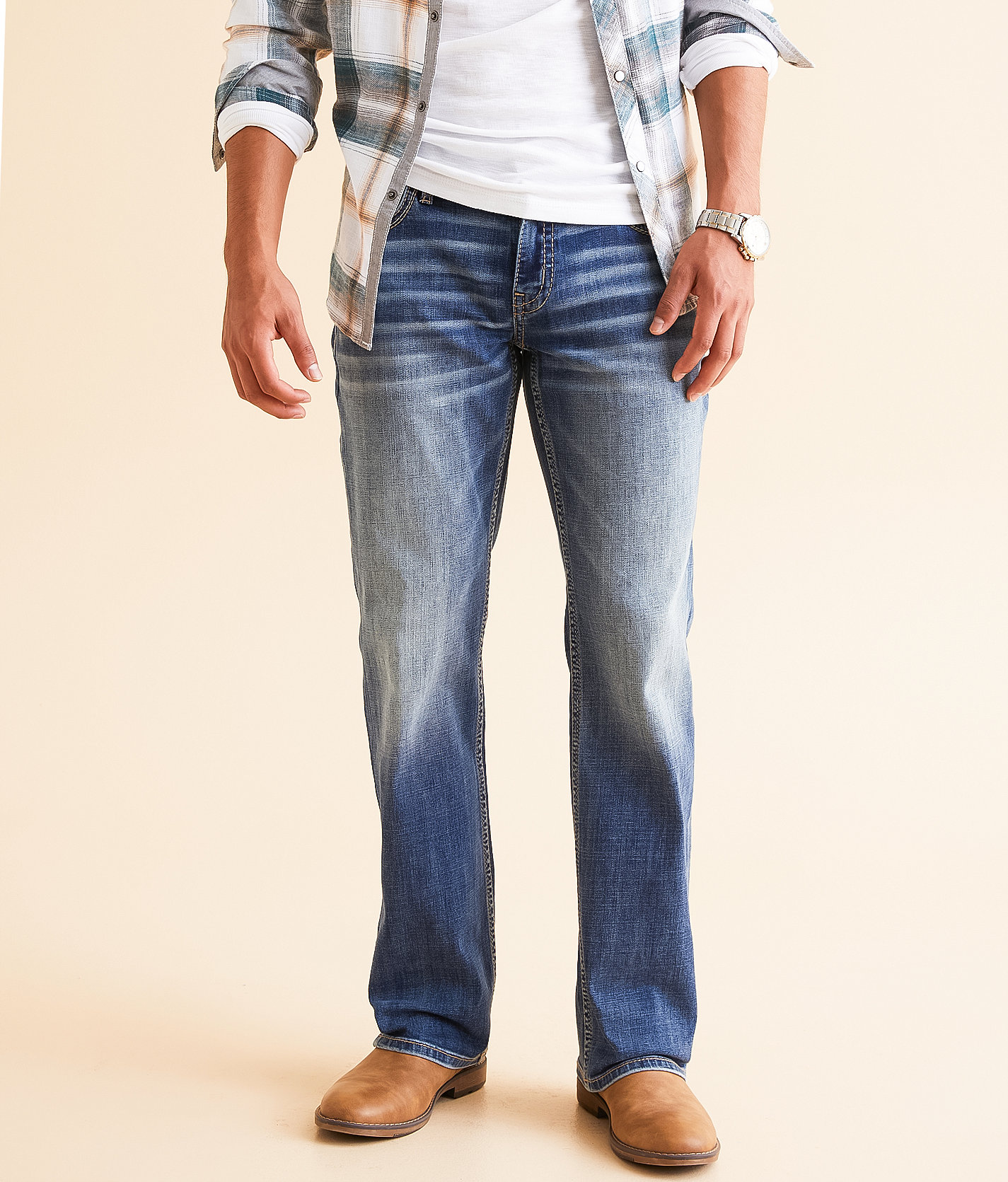 BKE Carter Boot Stretch Jean - Men's Jeans in Lecaptain