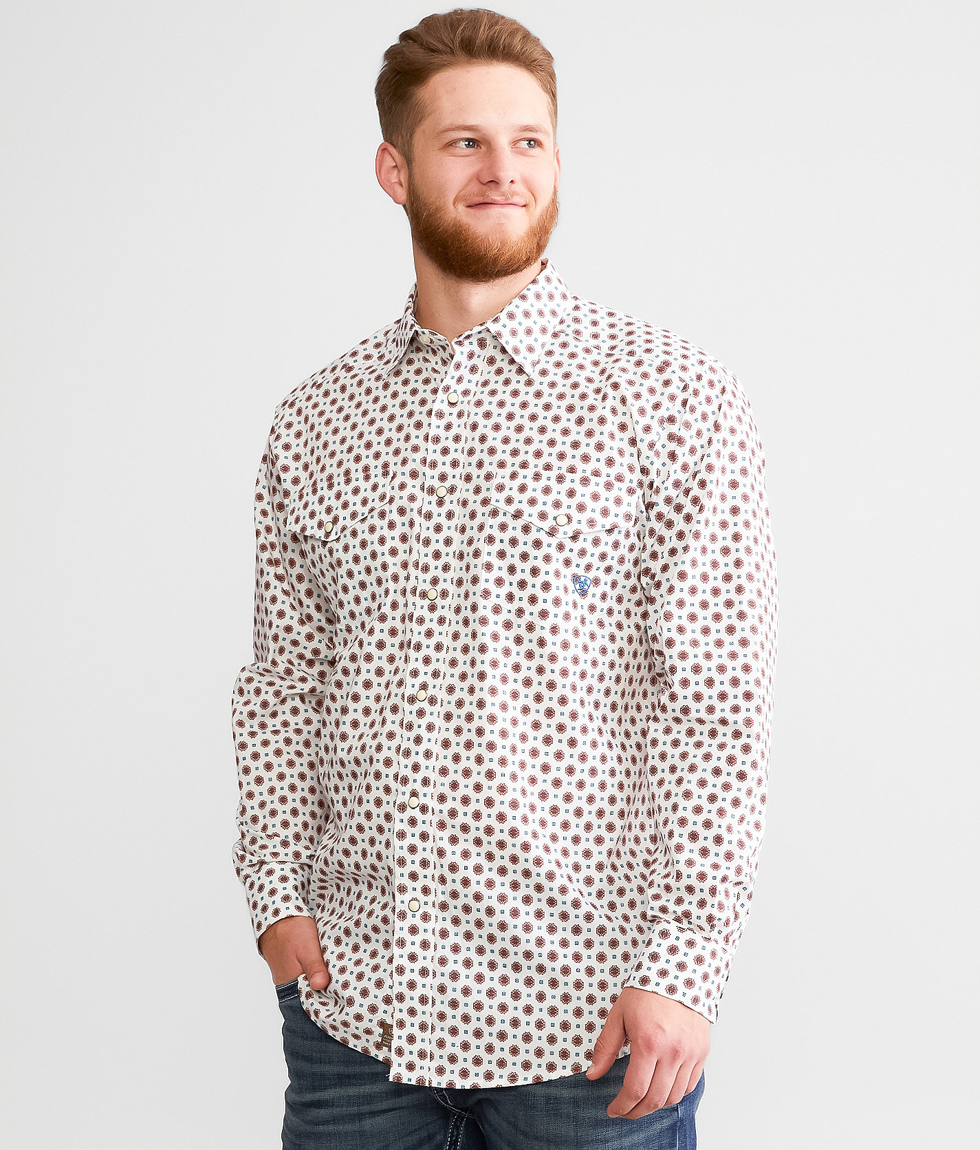 Ariat Sheldon Classic Shirt - Men's Shirts in White