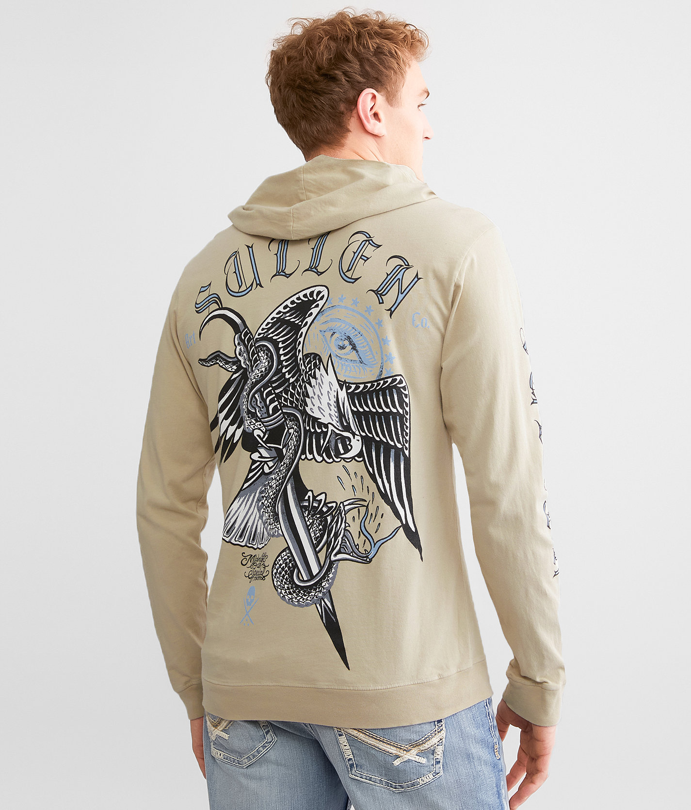 Sullen Midnight Special Hoodie - Men's Sweatshirts in Peyote