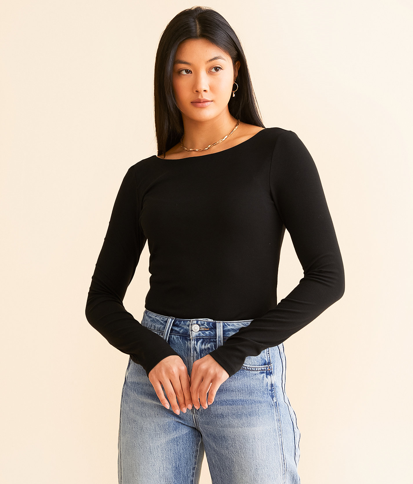 Z Supply Baela Bodysuit - Women's Bodysuits in Black