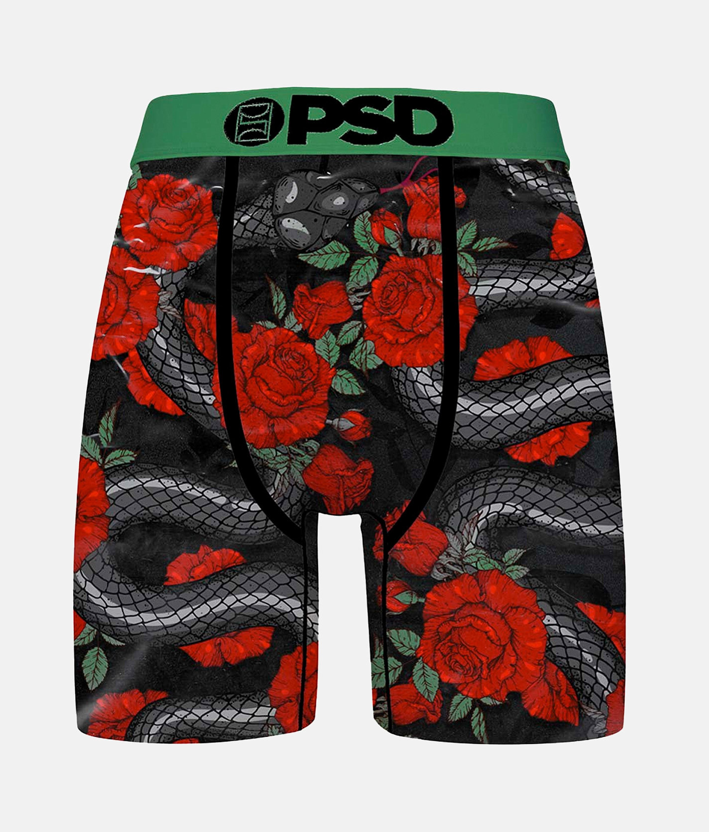PSD Slither Rose Stretch Boxer Briefs - Men's Boxer Briefs in Multi