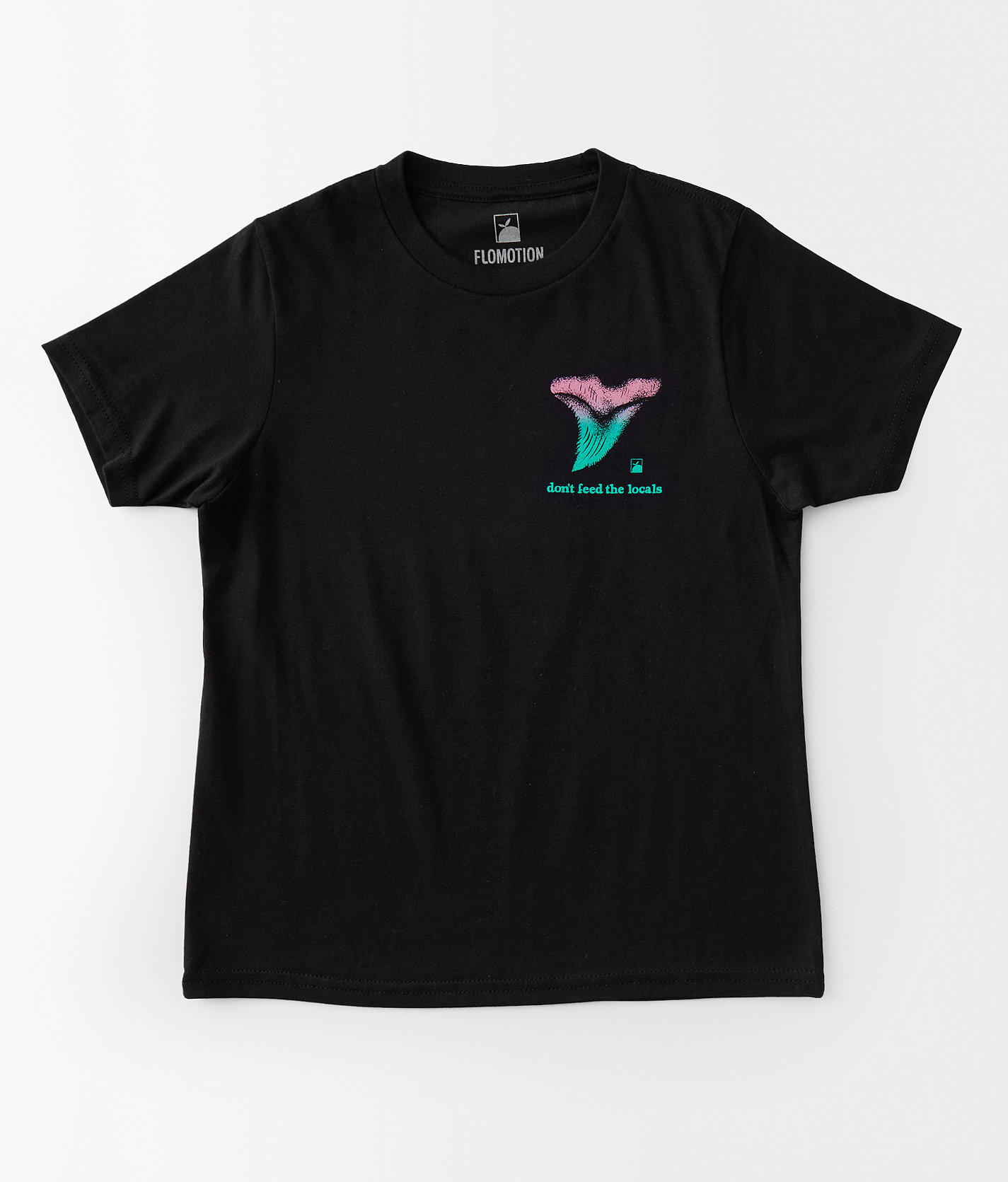 Boys - Flomotion Toothy T-Shirt - Boy's T-Shirts in Black