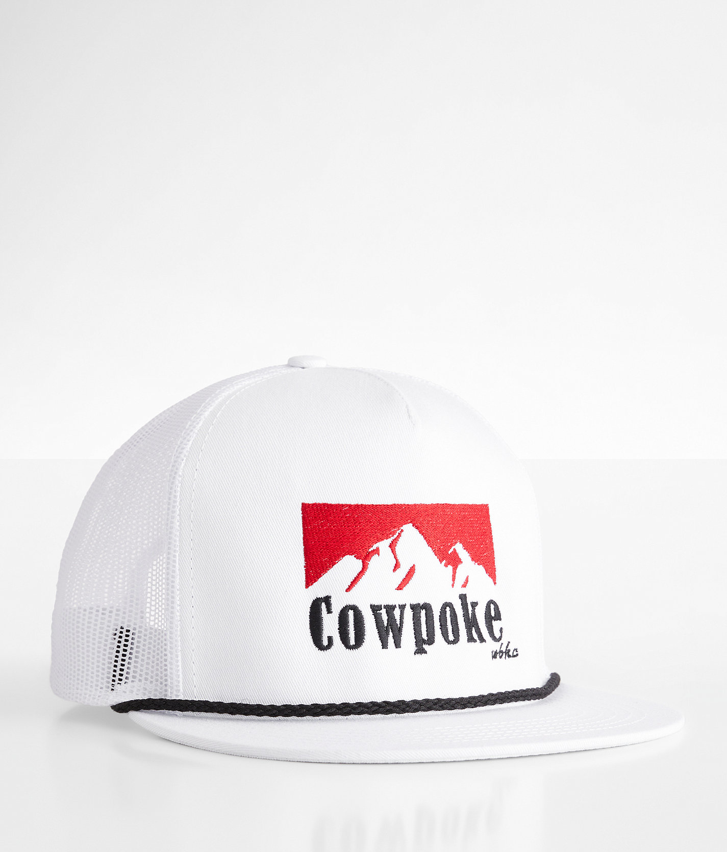 Whiskey Bent Cowboy Killer Trucker Hat - Men's Hats in White