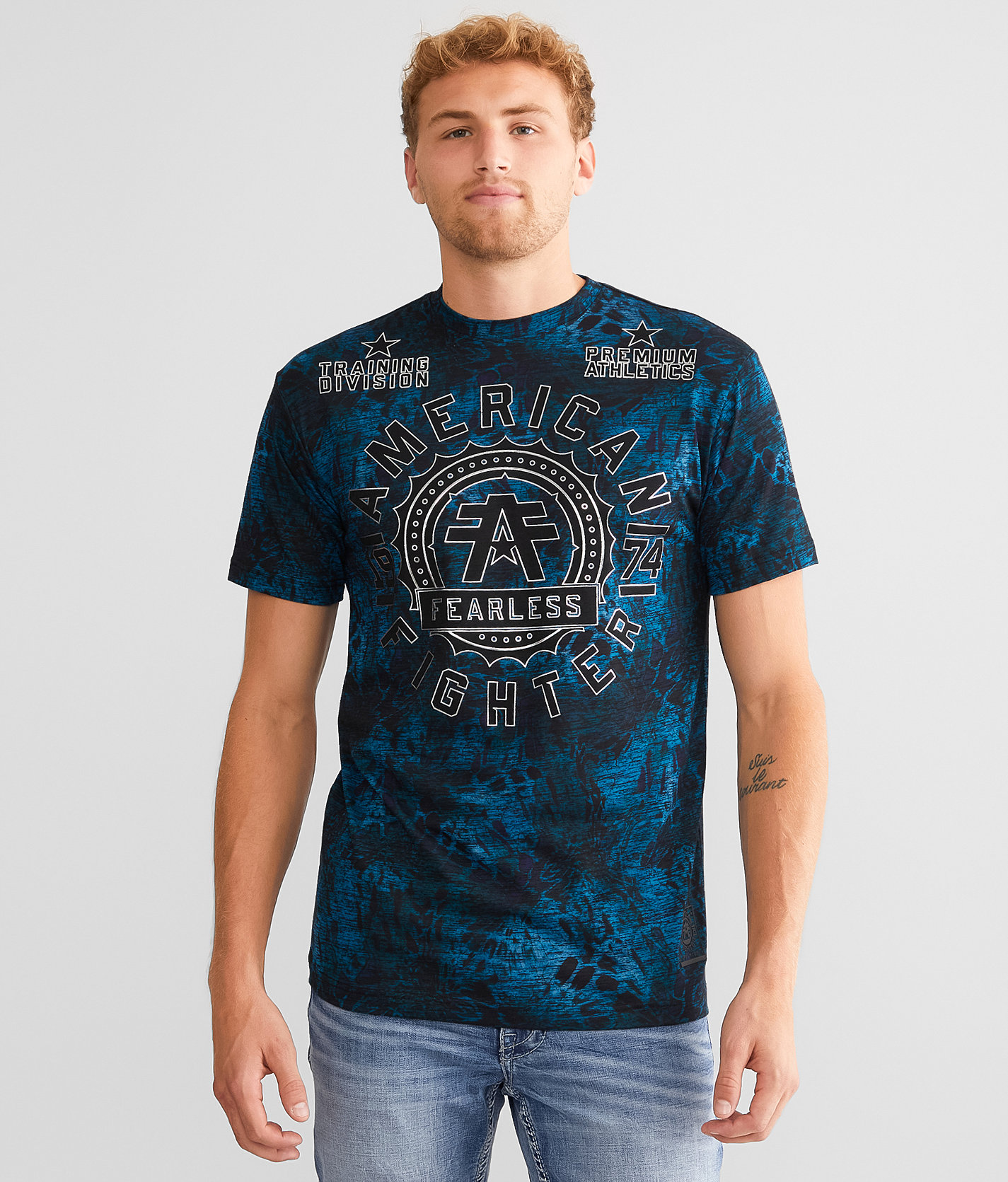 American Fighter Alexander T-Shirt - Men's T-Shirts in Black Multi
