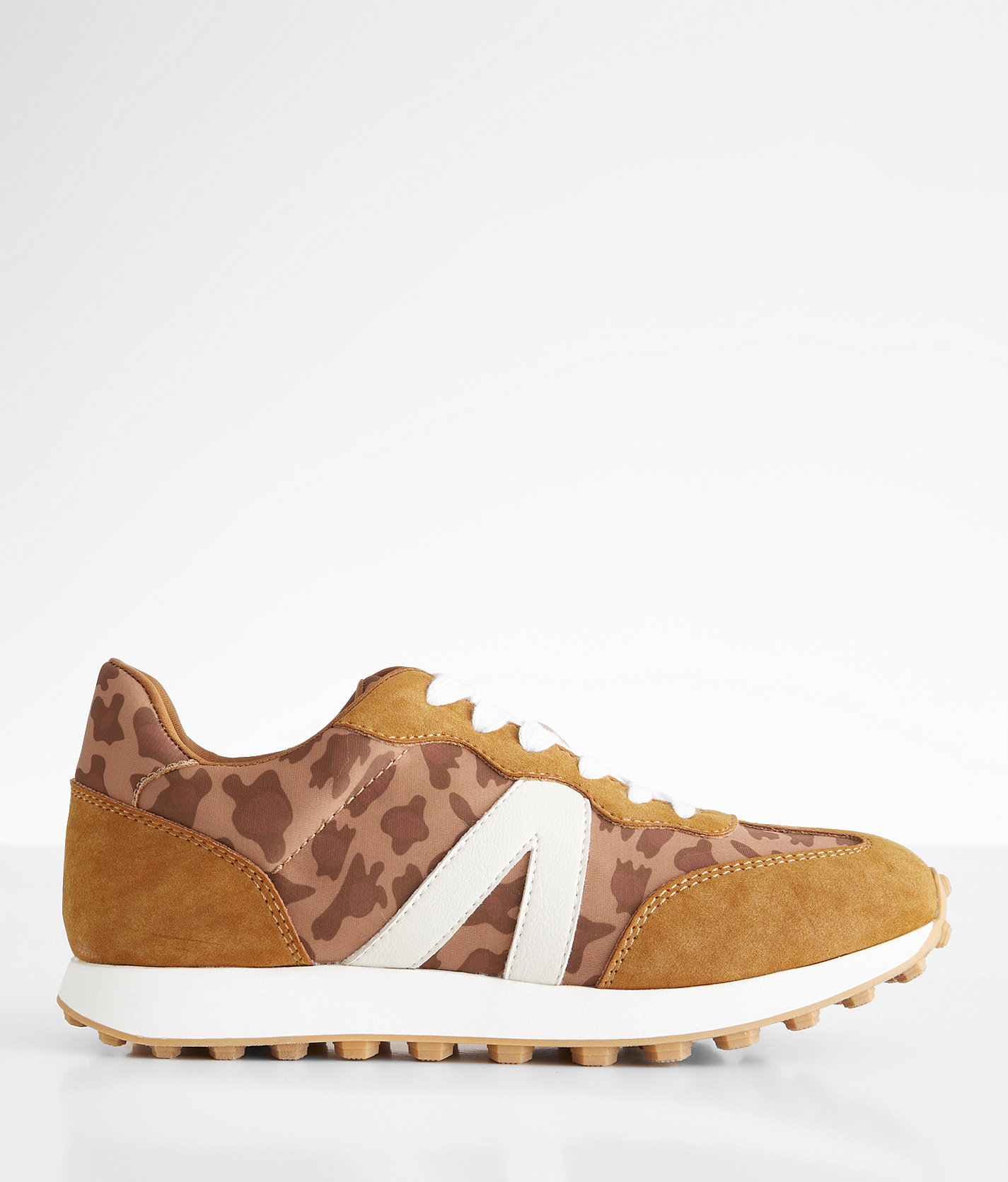 Mia Race Casual Sneaker - Women's Shoes in Tan Leopard