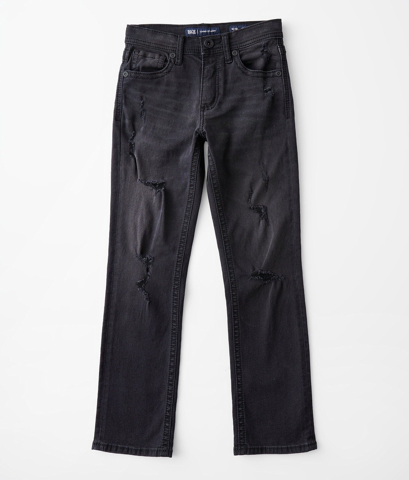 Boys - BKE Conner Straight Stretch Jean - Boy's Jeans in Black