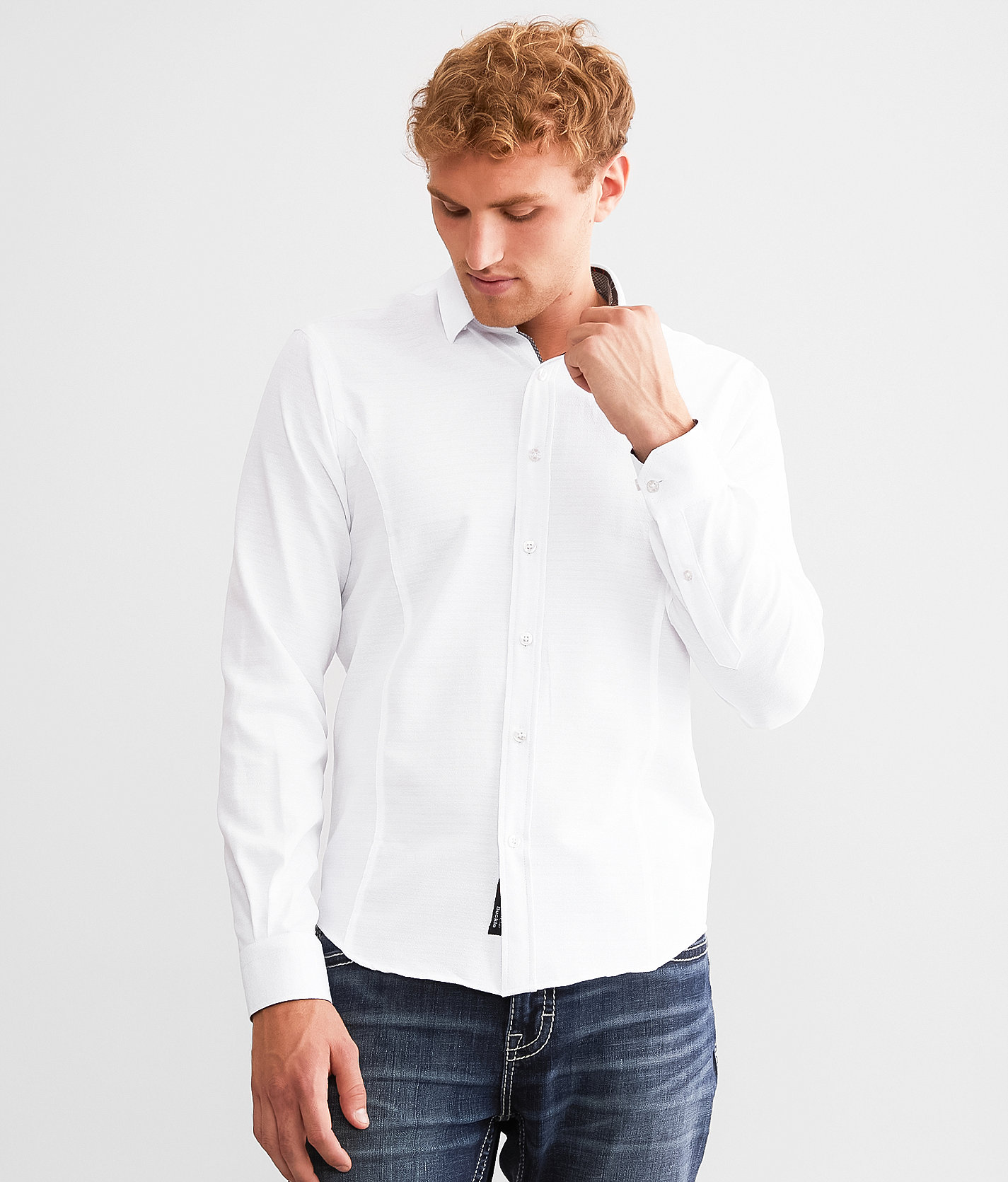 Eight X Solid Shirt - Men's Shirts in White