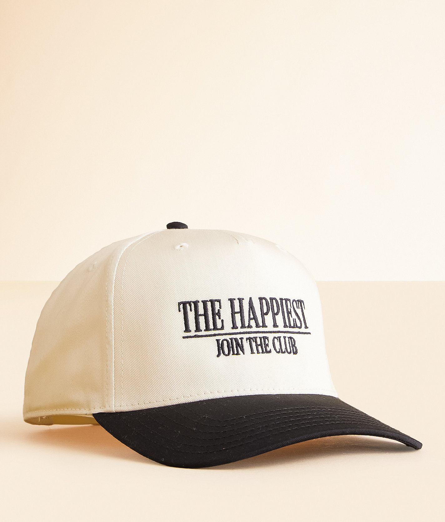 The Happiest Join The Club Baseball Hat - Women's Hats in Black Natural