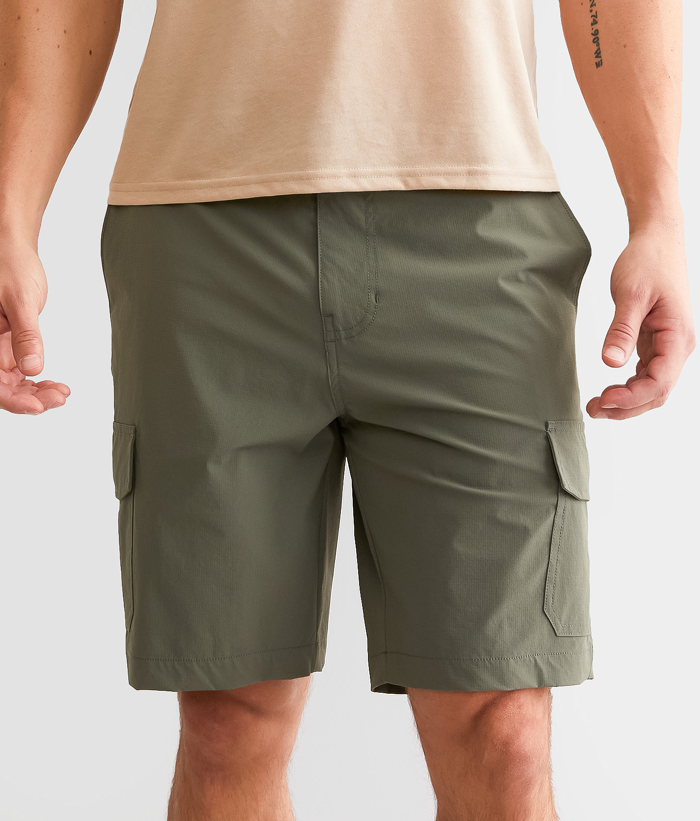 Maven Co-op Recreation Cargo Stretch Short - Men's Shorts in Castor Grey