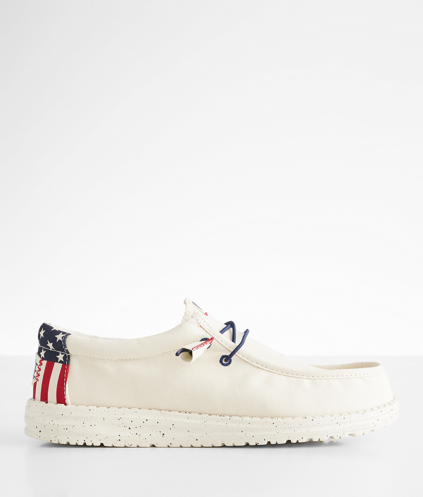 HEYDUDE™ Wally Americana Shoe - Men's Shoes in Off White