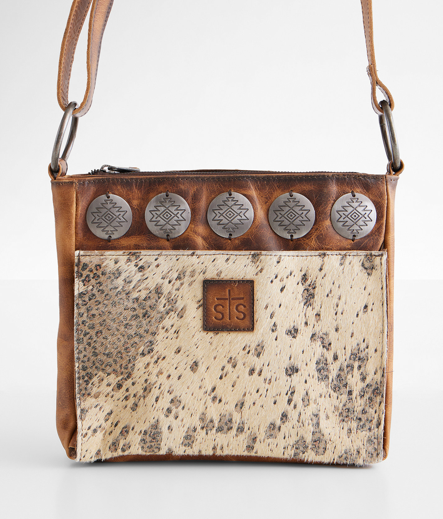 STS Serengeti Olivia Leather Crossbody Purse - Women's Bags & Wallets in Cowhide