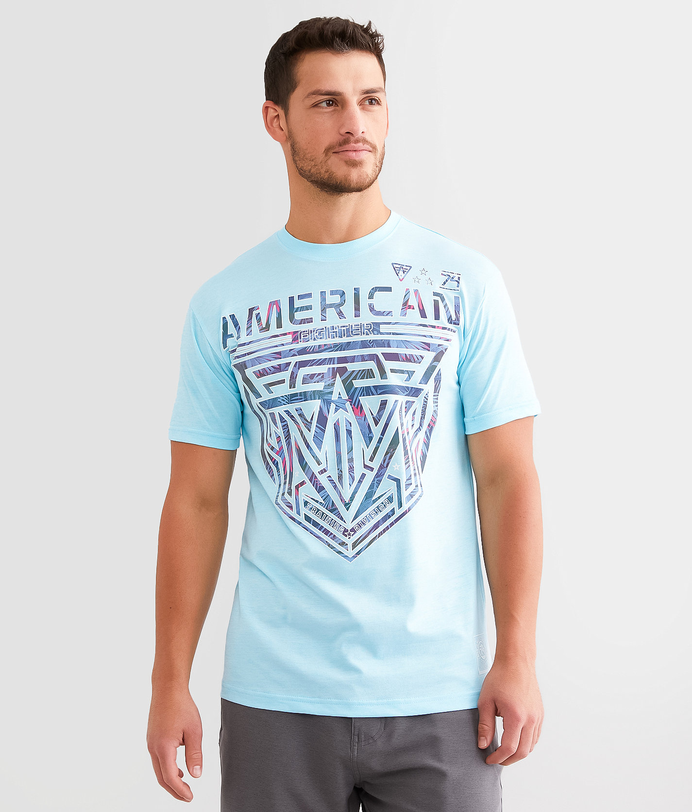 American Fighter Robertson T-Shirt - Men's T-Shirts in Powder Blue