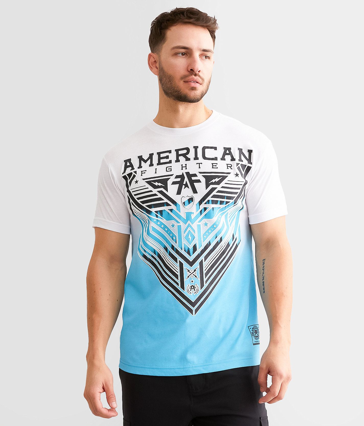 American Fighter Millhurst T-Shirt - Men's T-Shirts in White Multi