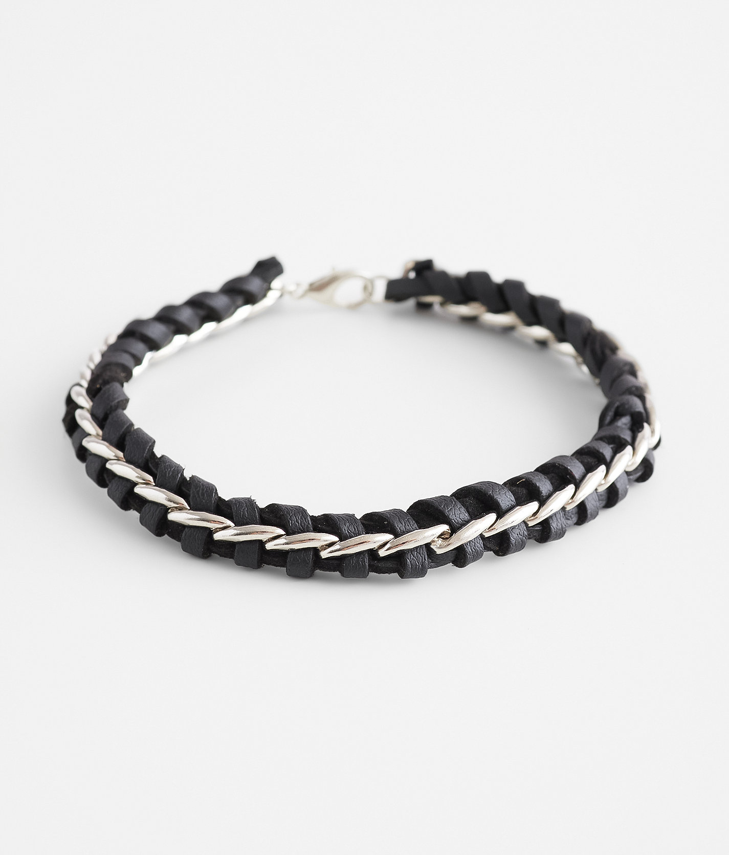 BKE Twisted Bracelet - Men's Jewelry in Black