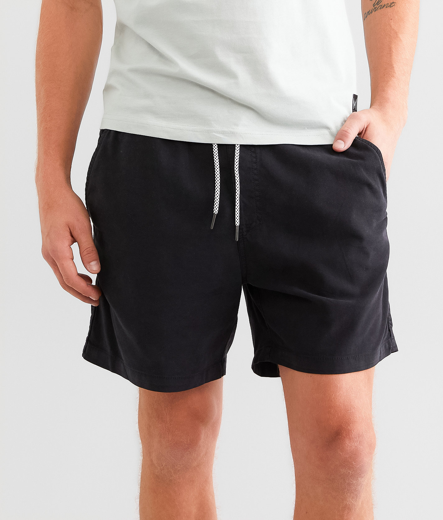 Departwest Esteban Stretch Short - Men's Shorts in Black