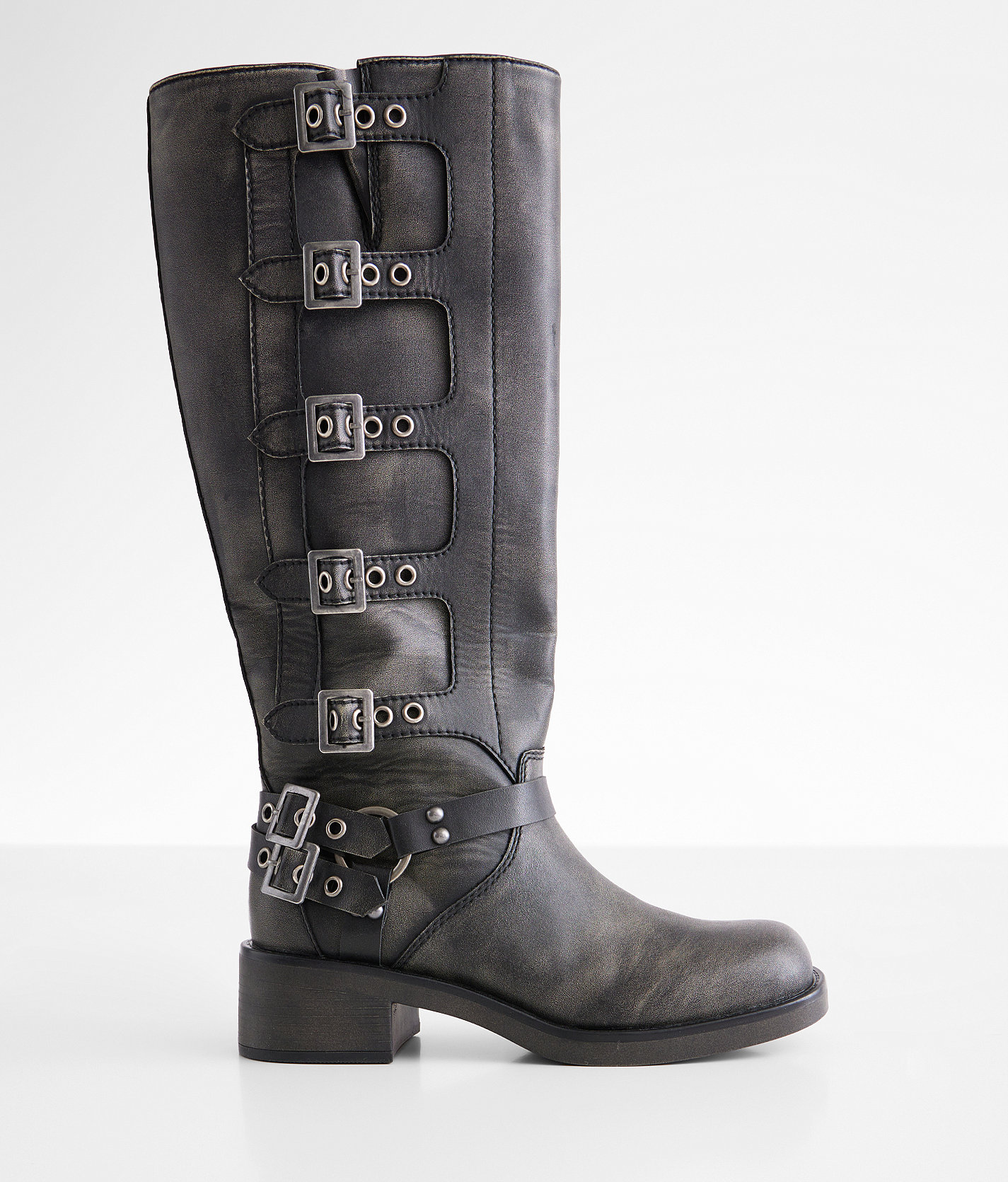 London Rag Grand Step Boot - Women's Shoes in Black