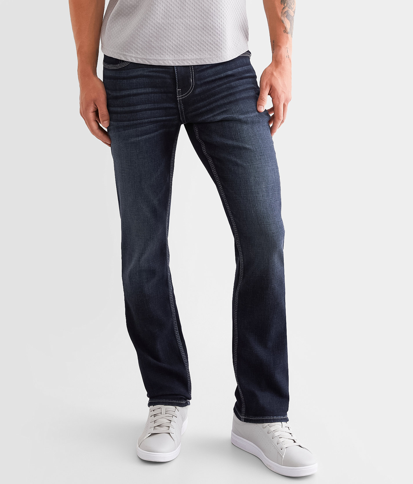 BKE Alec Straight Stretch Jean - Men's Jeans in Tuft