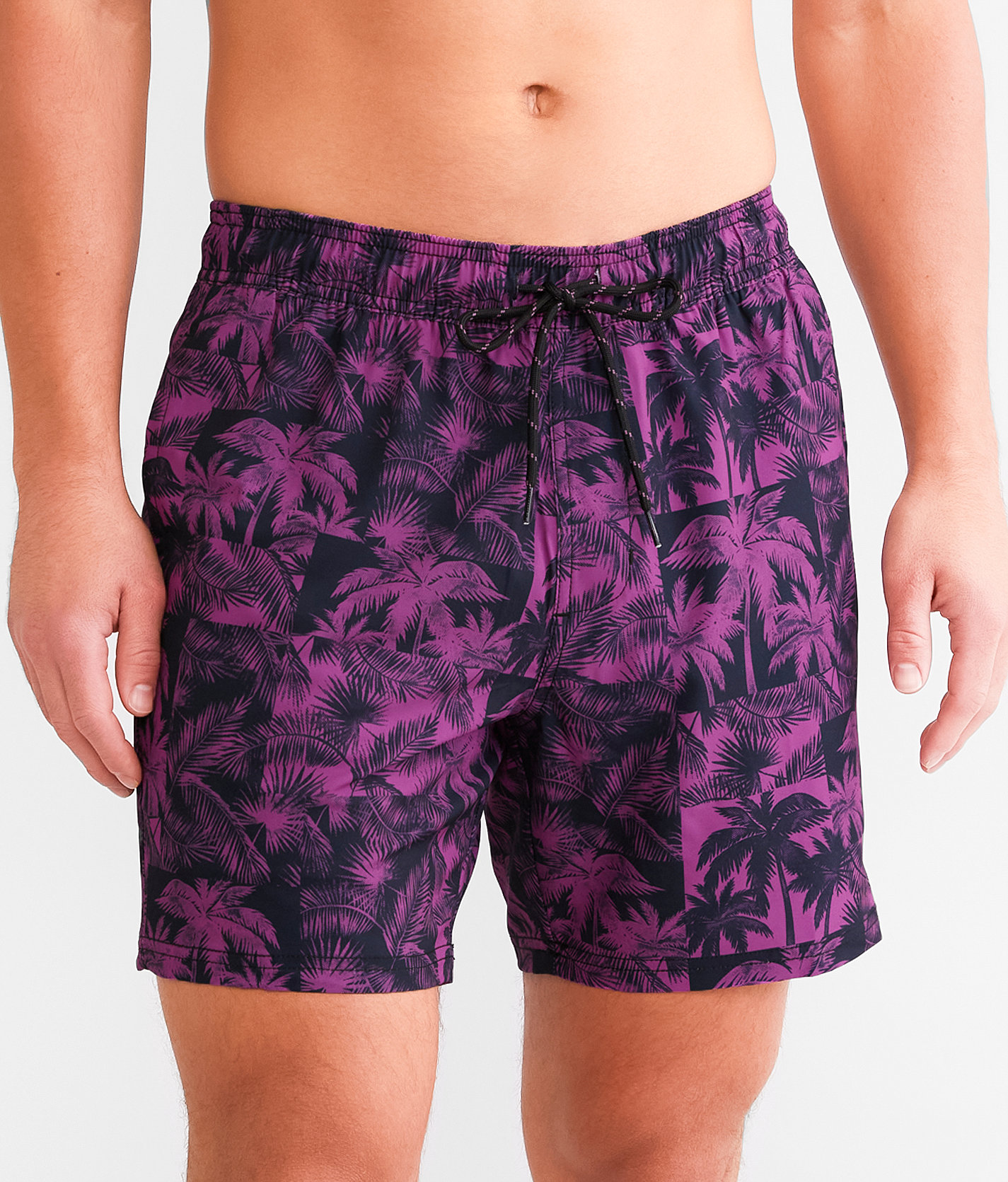 Departwest Tropical Swim Trunks - Men's Swimwear in Purple
