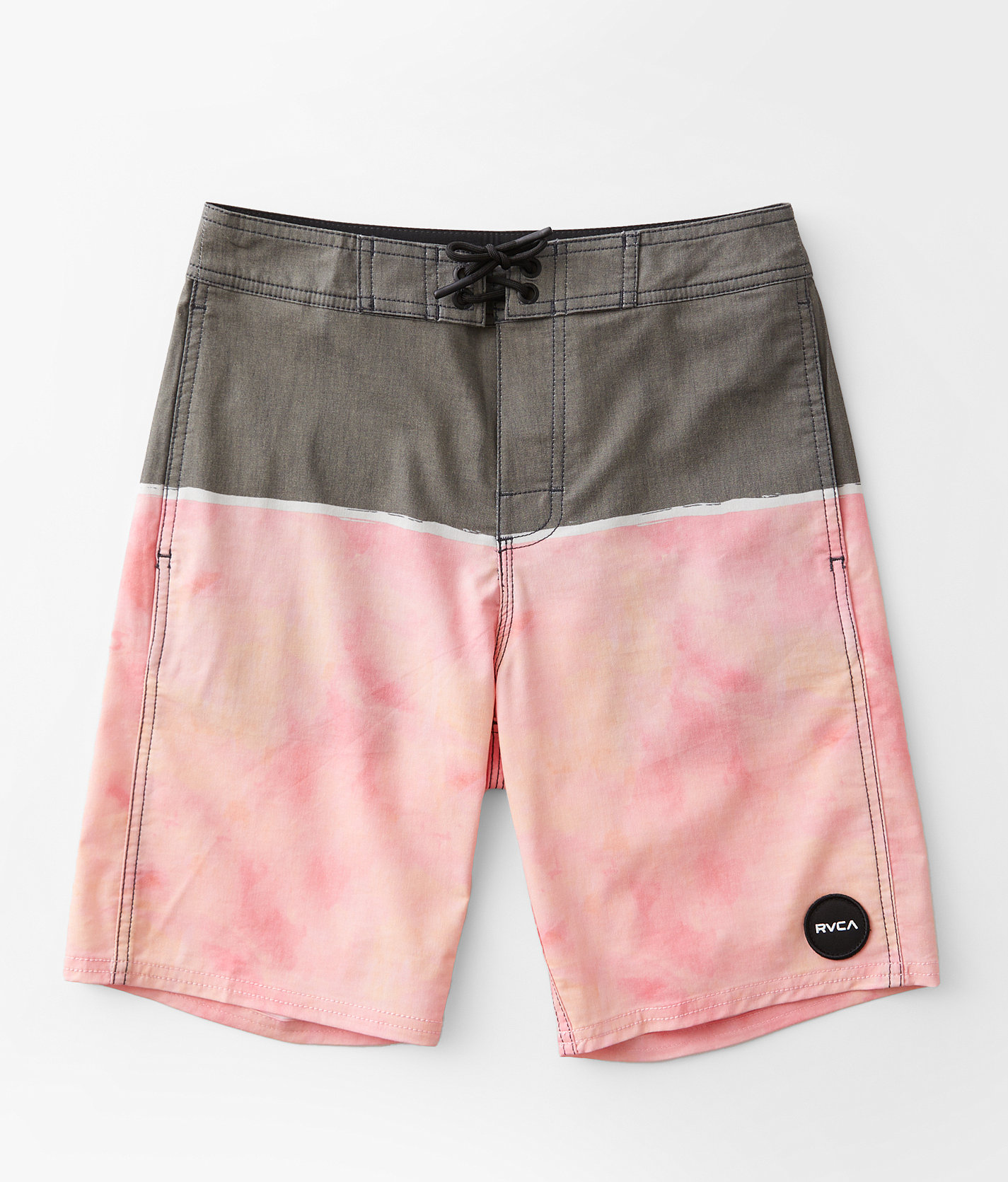 Boys - RVCA County Stretch Boardshort - Boy's Swimwear in Flamingo