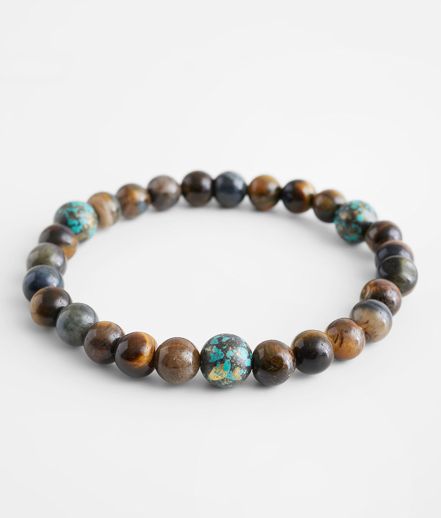 BKE Marble Bead Bracelet - Men's Jewelry in Black