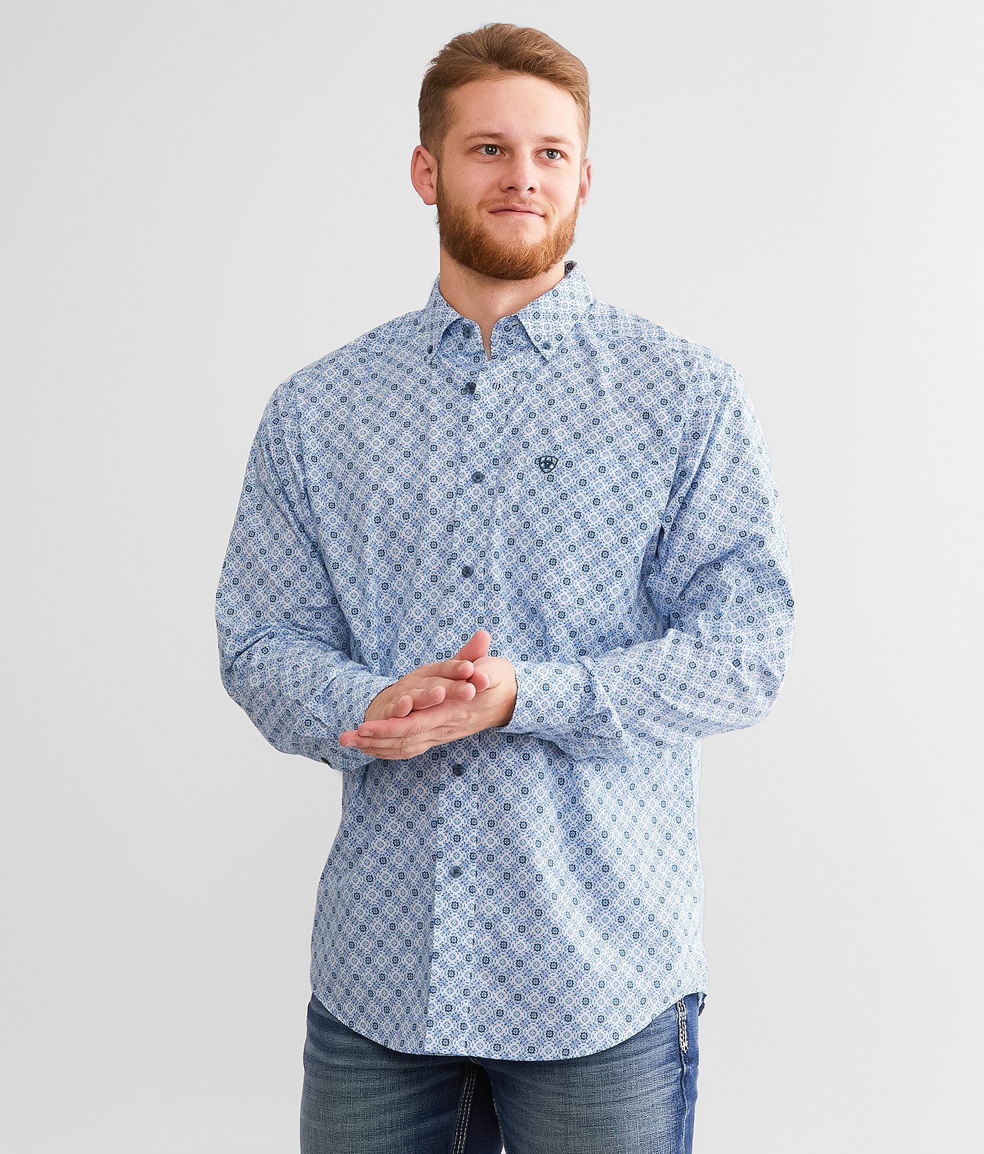 Ariat Galt Classic Shirt - Men's Shirts in White