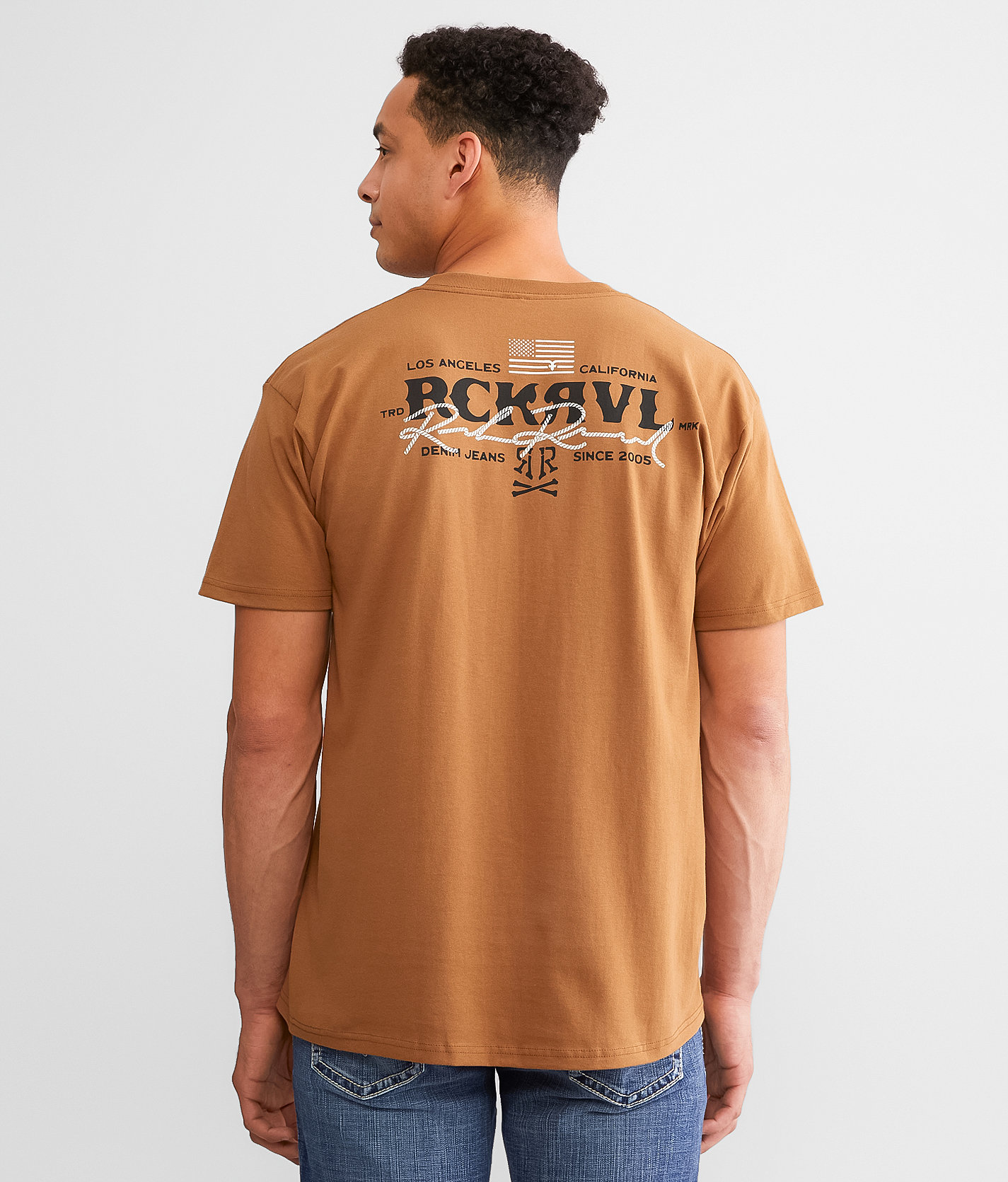 Rock Revival Ansley T-Shirt - Men's T-Shirts in Brown