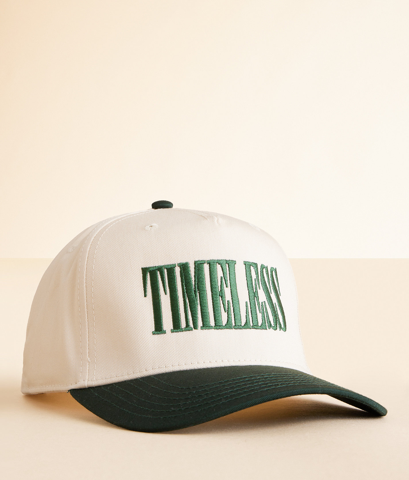 MADLEY. Timeless Baseball Hat - Women's Hats in Cream Green