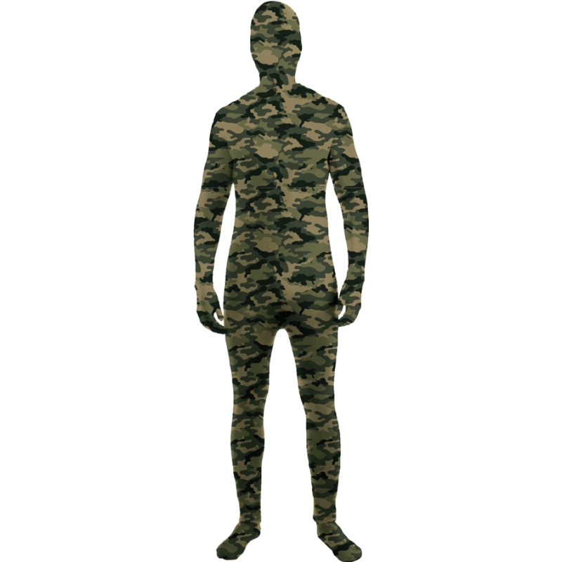 Skin Suit Camo Adult Std