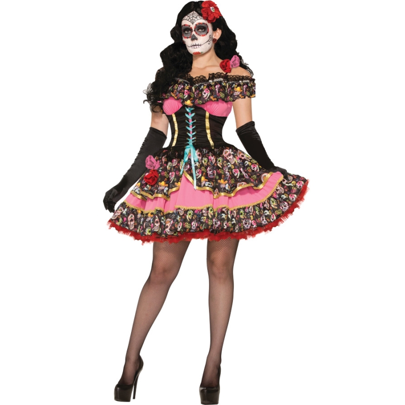 Day Of Dead Senorita 2-6