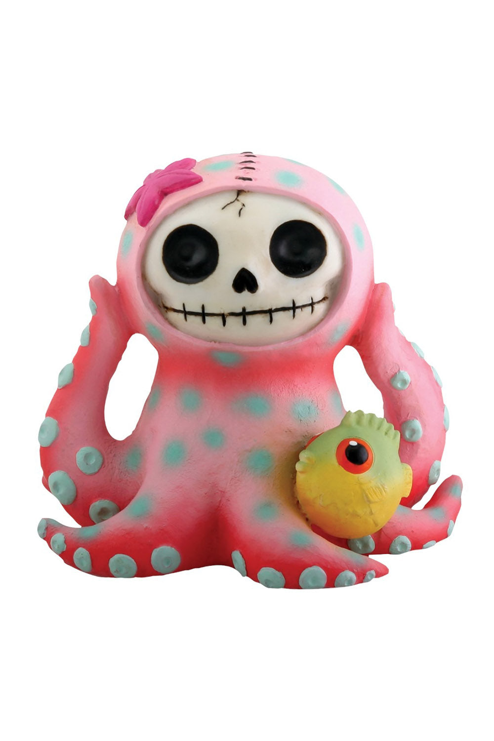 Furrybones Octopee the Pink Octopus Statue